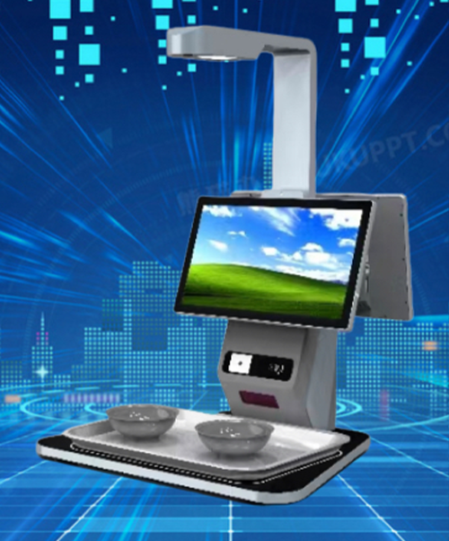 KK-AICJ-01 AI餐具識(shí)別結(jié)算臺(tái)（桌面版)